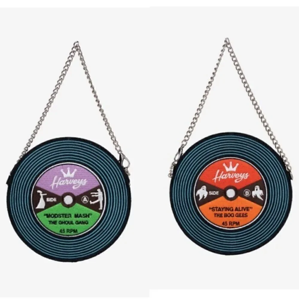 Harveys Seatbelt Modster Mash Coin Purse with Dustbag Halloween CD Disc Spooky - Picture 3 of 7